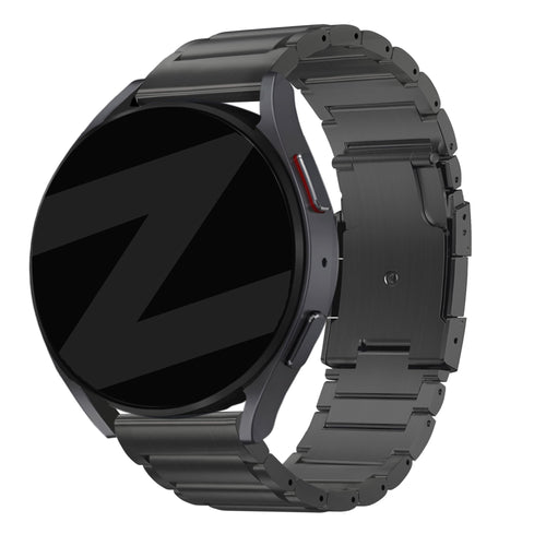 Bandz Huawei Watch GT 7 - 46mm Titanium Strap 'Classic' (Black)