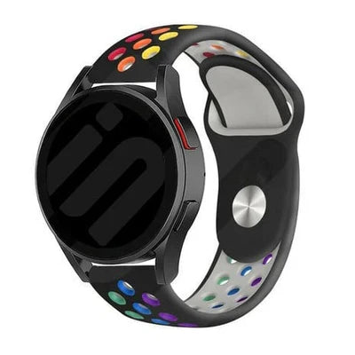Withings Steel HR Sport Sport Strap (Black/Colourful)