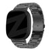 Bandz Bracelet acier "Classic" Fitbit Sense (noir)