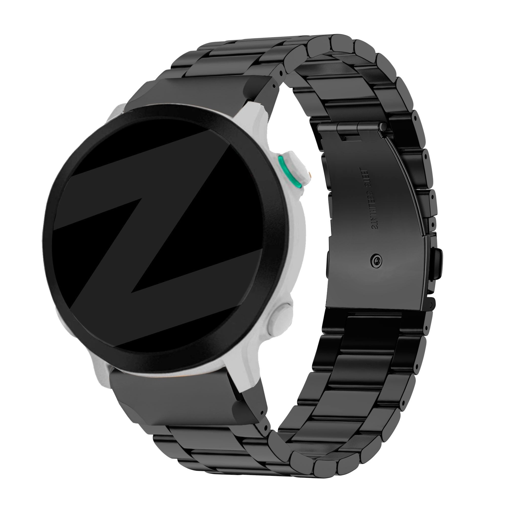 Bracelet acier 'Classique' Garmin Tactix 7 Pro (noir)