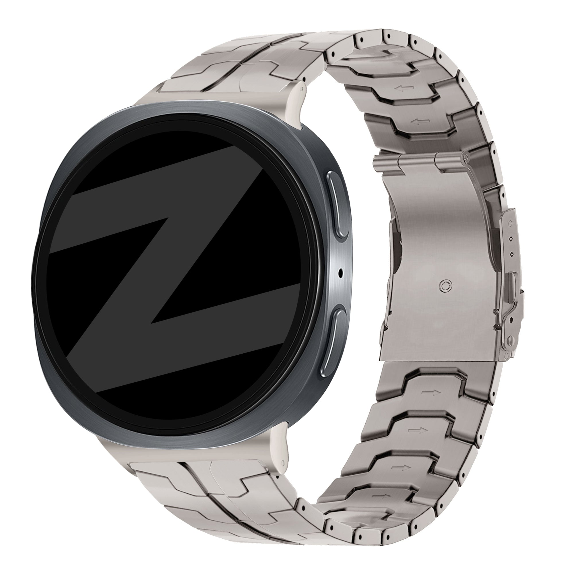 Bandz Bracelet titane 'Iron' Samsung Galaxy Watch 8 - 40mm (titane)