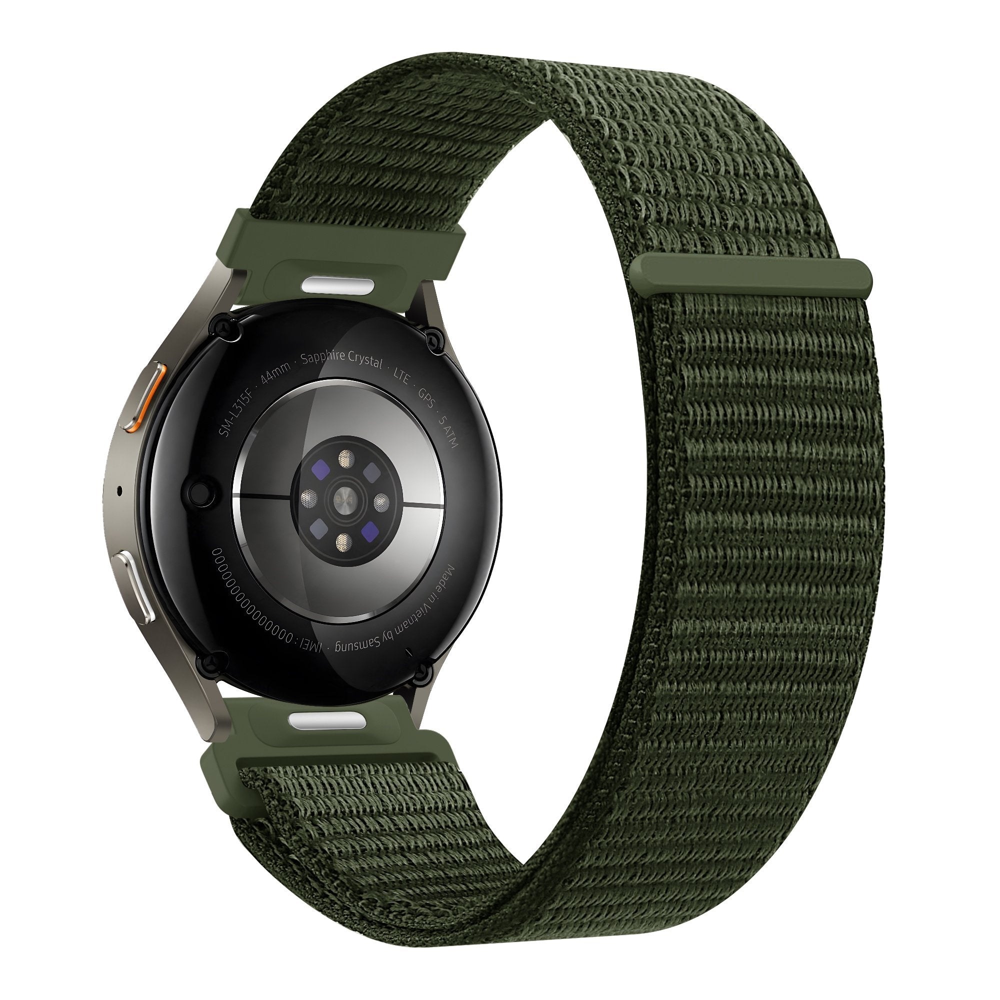 Bandz Bracelet nylon 'Easy Fit' Huawei Watch GT 3 42mm (vert)