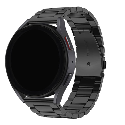 BALR Bracelet acier Huawei Watch GT 3 Pro 46mm (noir)