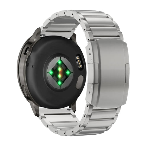 Bandz Bracelet titane Garmin Vivoactive 6 (argent)