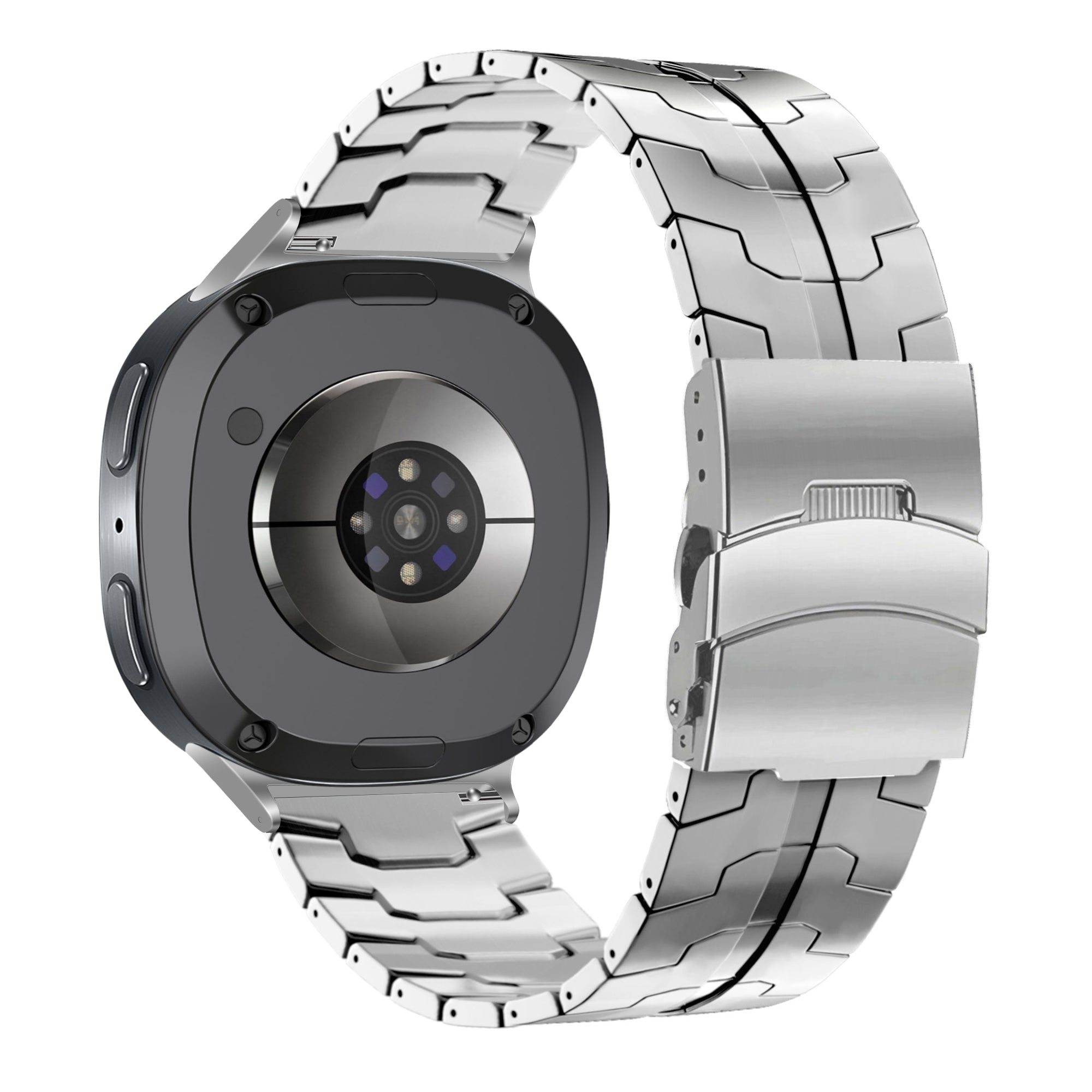 Bandz Bracelet titane 'Iron' Samsung Galaxy Watch 8 - 40mm (argent)