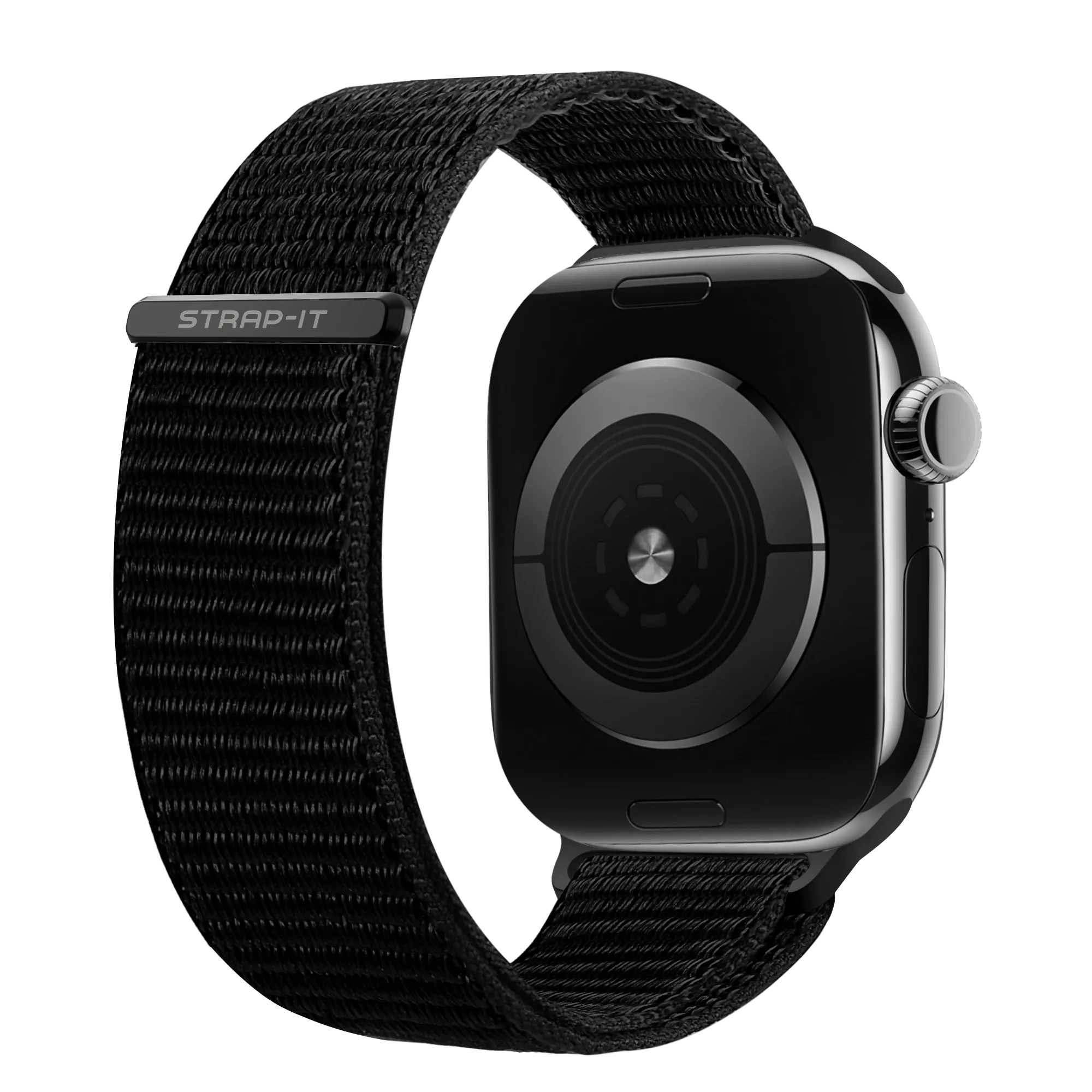Bracelet nylon Apple Watch (noir) 