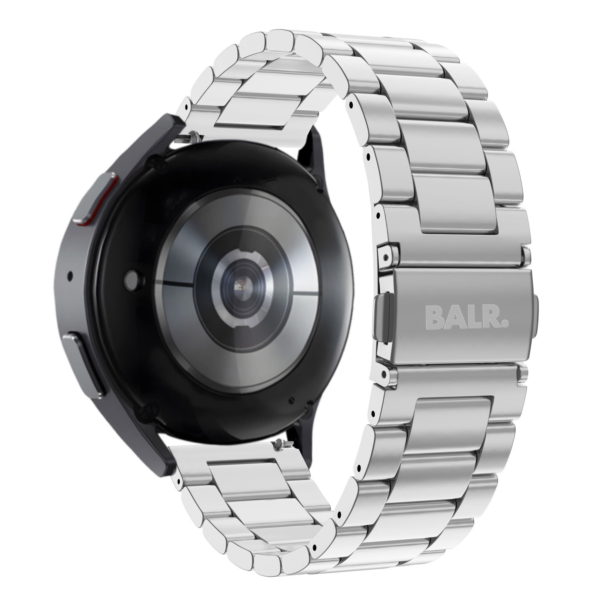 BALR Huawei Watch GT 2 Pro Steel Link Strap (Silver)