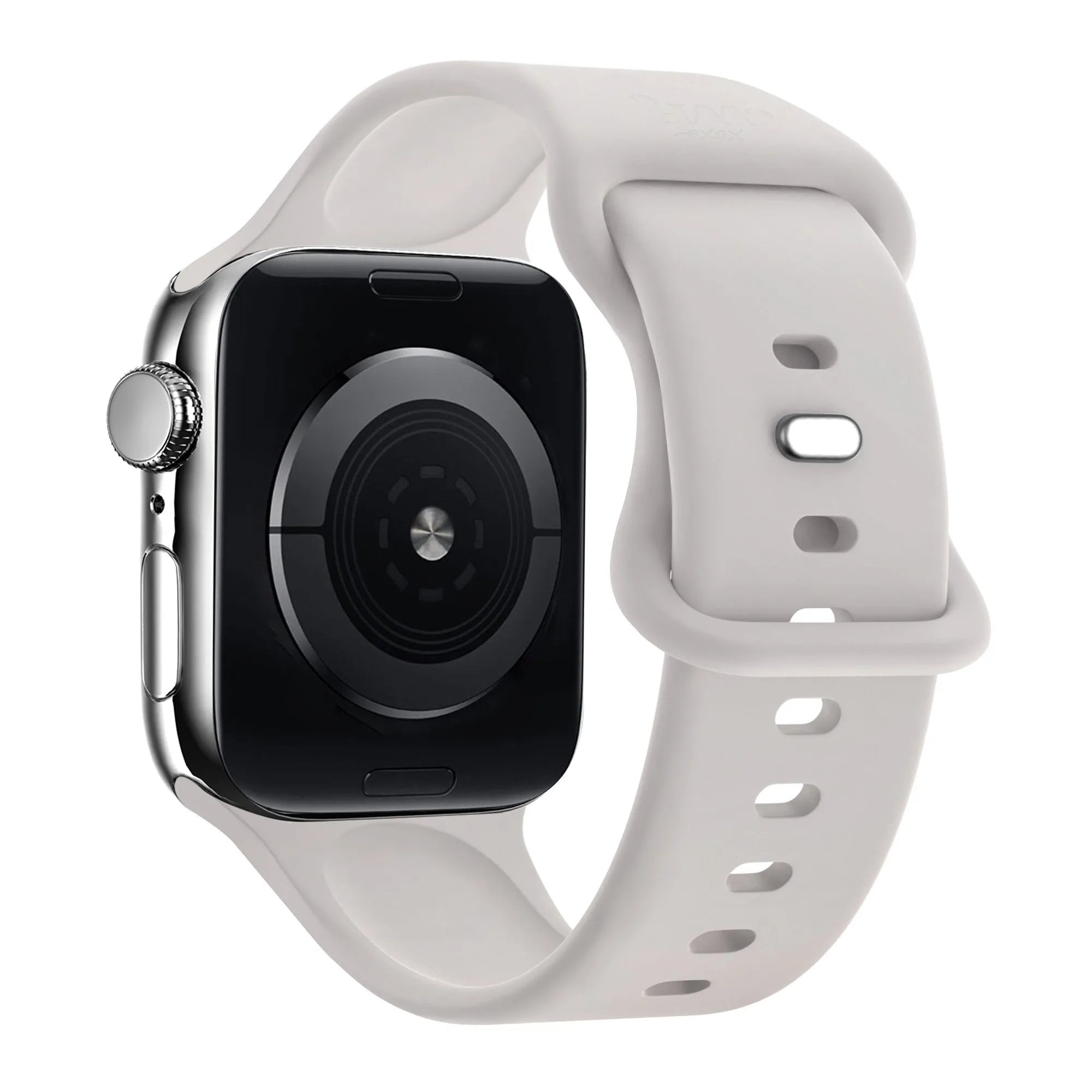 Bracelet en silicone xoxo Wildhearts Apple Watch (lumière stellaire)