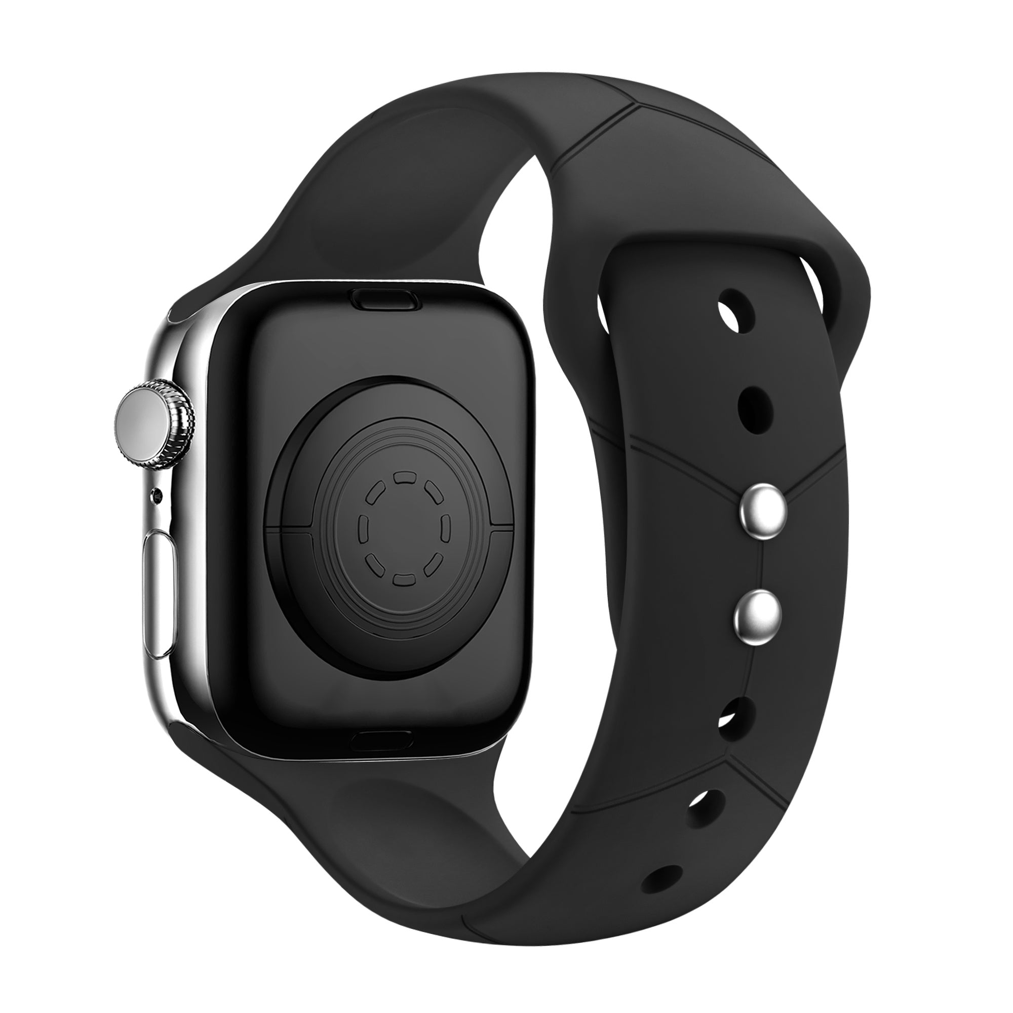 BALR Bracelet sport 'Hexagone' Apple Watch Ultra (noir)
