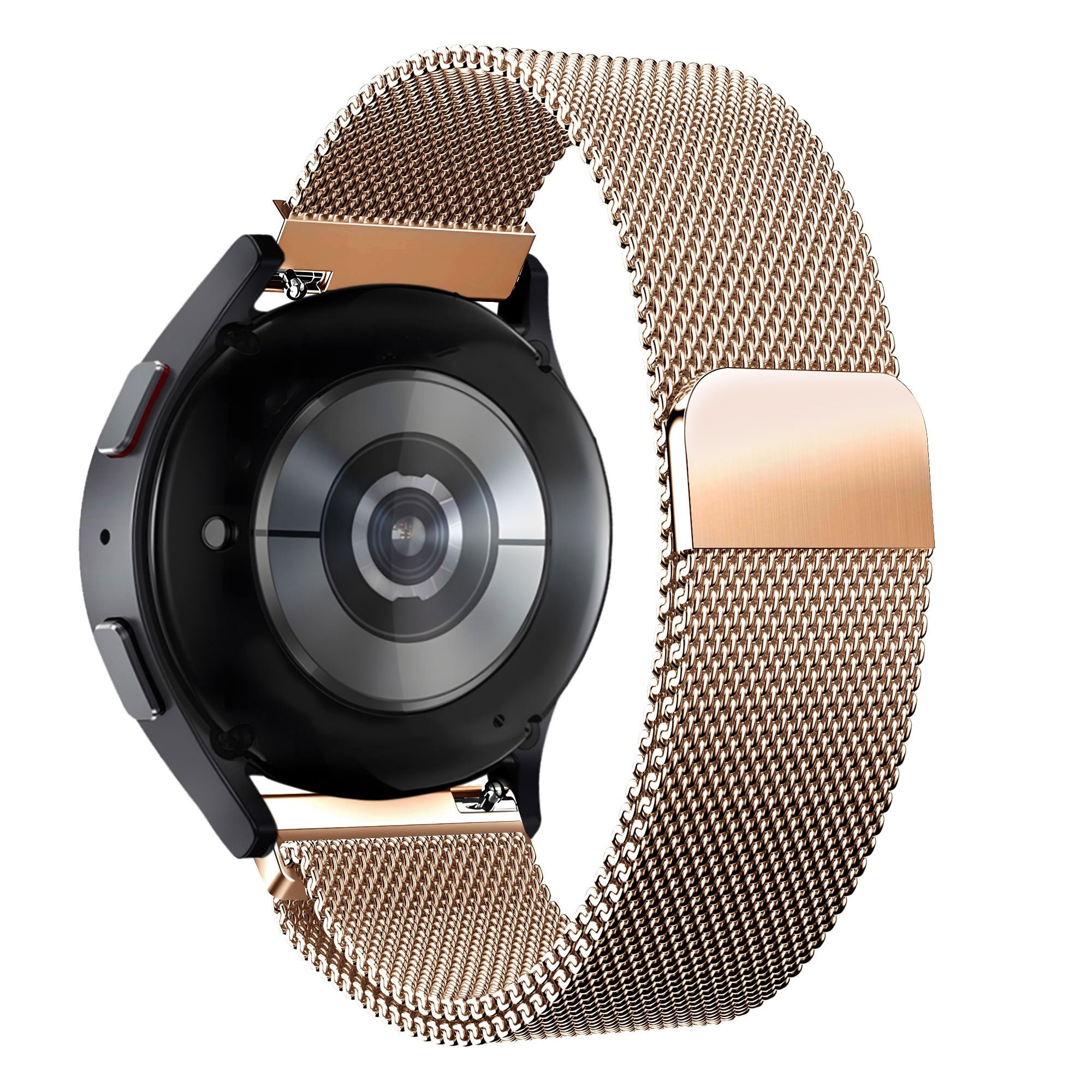 Bandz Garmin Forerunner 165 Milanese Loop Strap (Rose Gold)