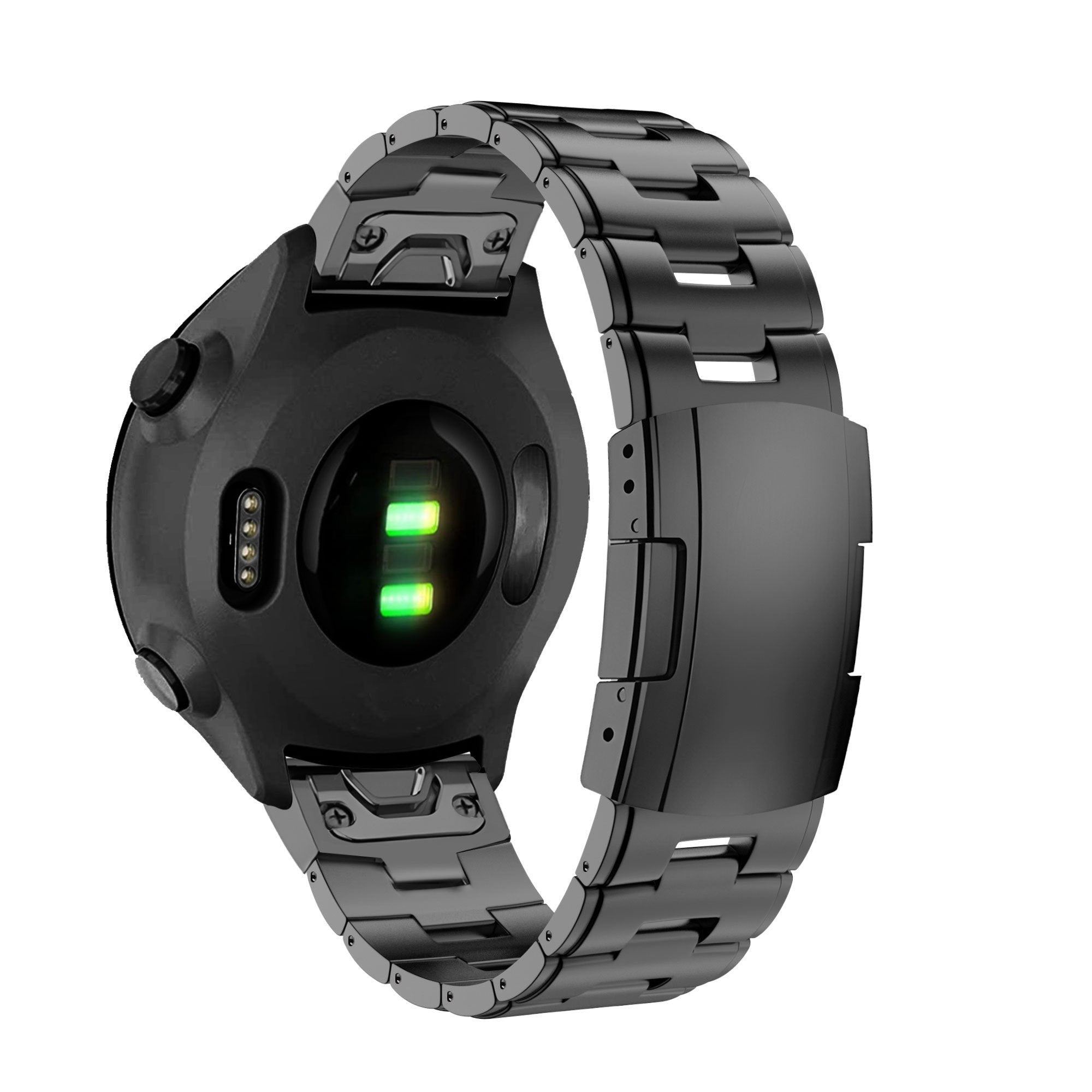 Bandz Bracelet titane Garmin Approach S70 - 47mm (gris)
