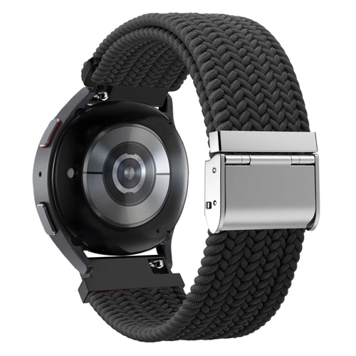 Bandz Bracelet nylon tissé Gard Pro Health Smartwatch 3 - 41mm (noir)