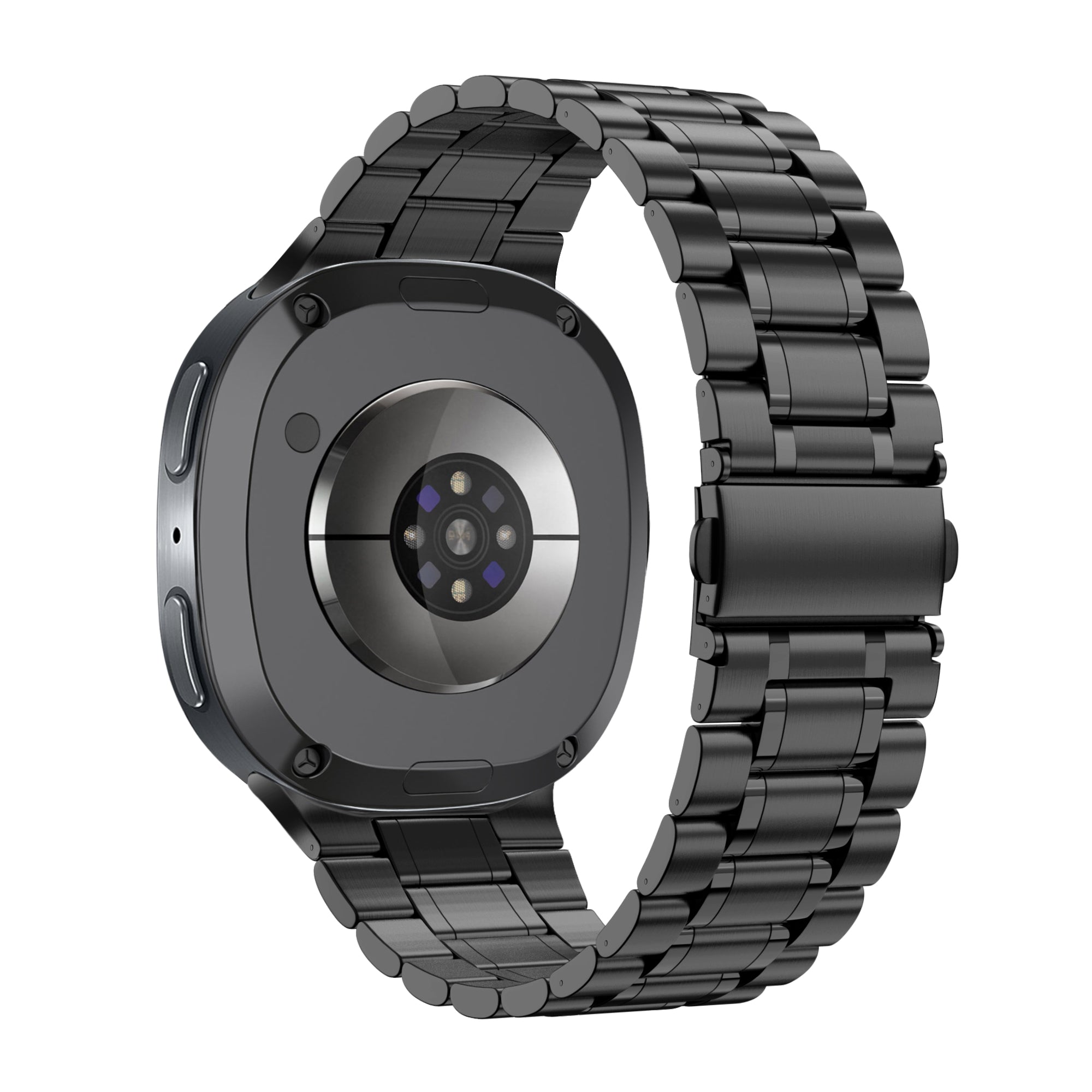 Bandz Bracelet acier 'Deluxe' Samsung Galaxy Watch 8 - 40mm (noir)