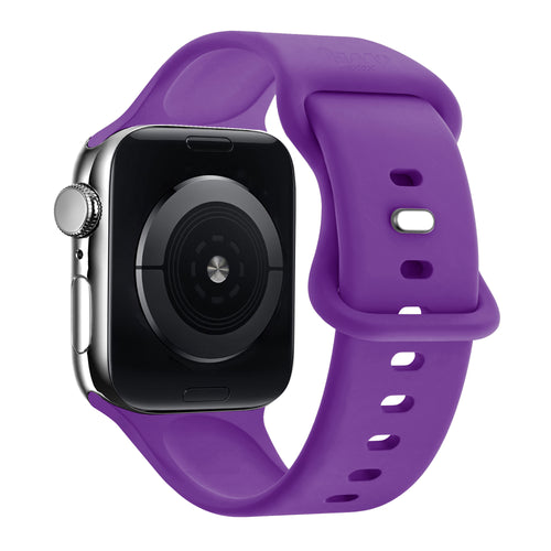 xoxo Wildhearts Bracelet silicone Apple Watch (violet foncé)