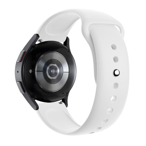 Bandz Amazfit Active 3 Premium Sport Strap 'Deluxe' (White)