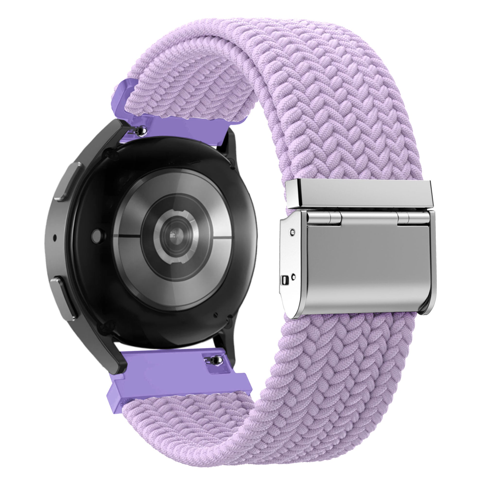 Bandz Bracelet nylon tissé Garmin Vivomove Trend (violet clair)