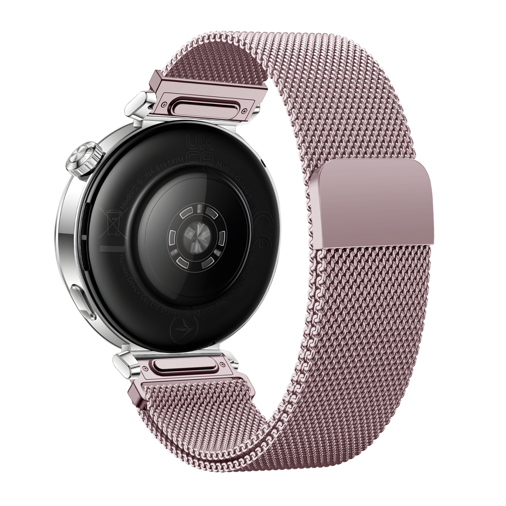 Bandz Bracelet milanais 'Easy fit' Withings ScanWatch 2 - 38mm (rose)