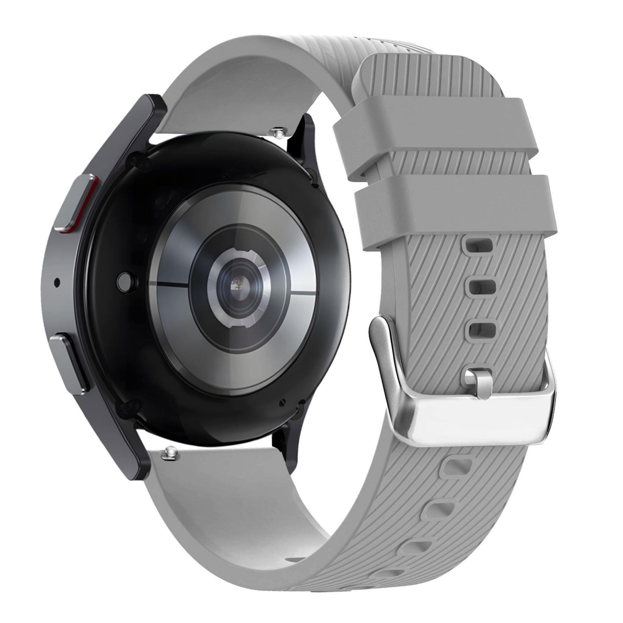 Bandz Bracelet silicone 'Deluxe' Huawei Watch GT 5 Pro 46mm (gris)