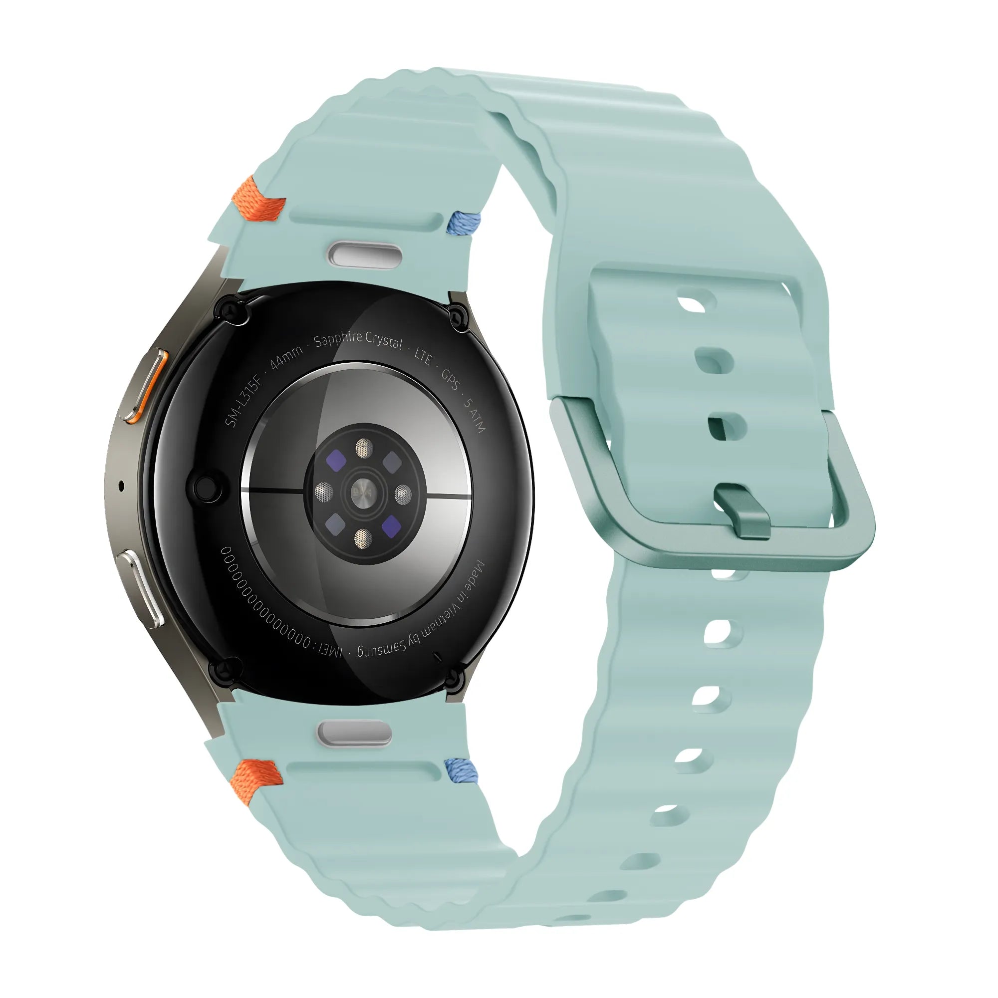 Bandz Bracelet Wave 'Easy Fit' Samsung Galaxy Watch 4 Classic 46mm (menthe)