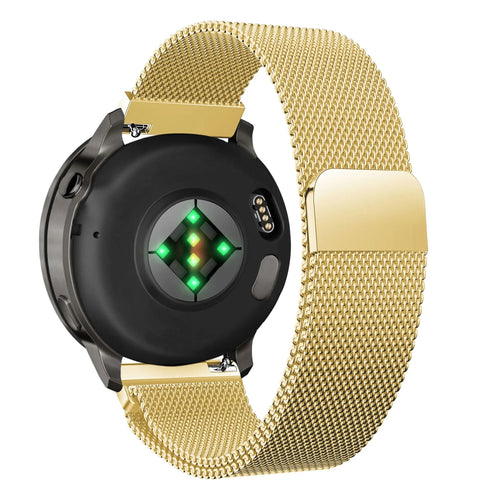 Bandz Bracelet milanais Loop Garmin Forerunner 265s (or)