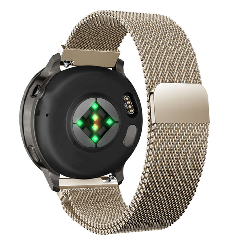Bandz Bracelet milanais 'Loop' Garmin Forerunner 70 (champagne)