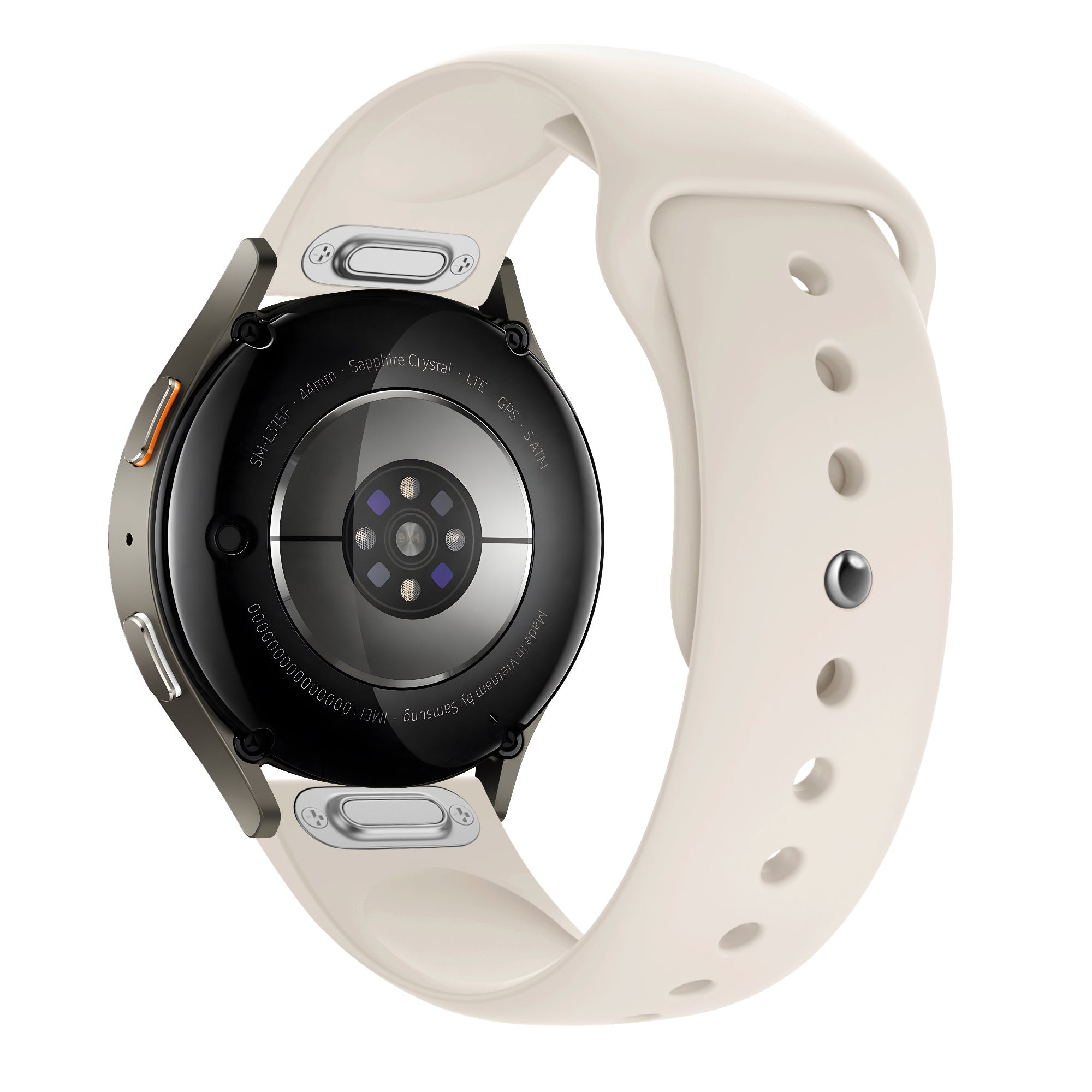 Bandz Bracelet sport 'Easy Fit' Samsung Galaxy Watch 7 - 44mm (caramel)