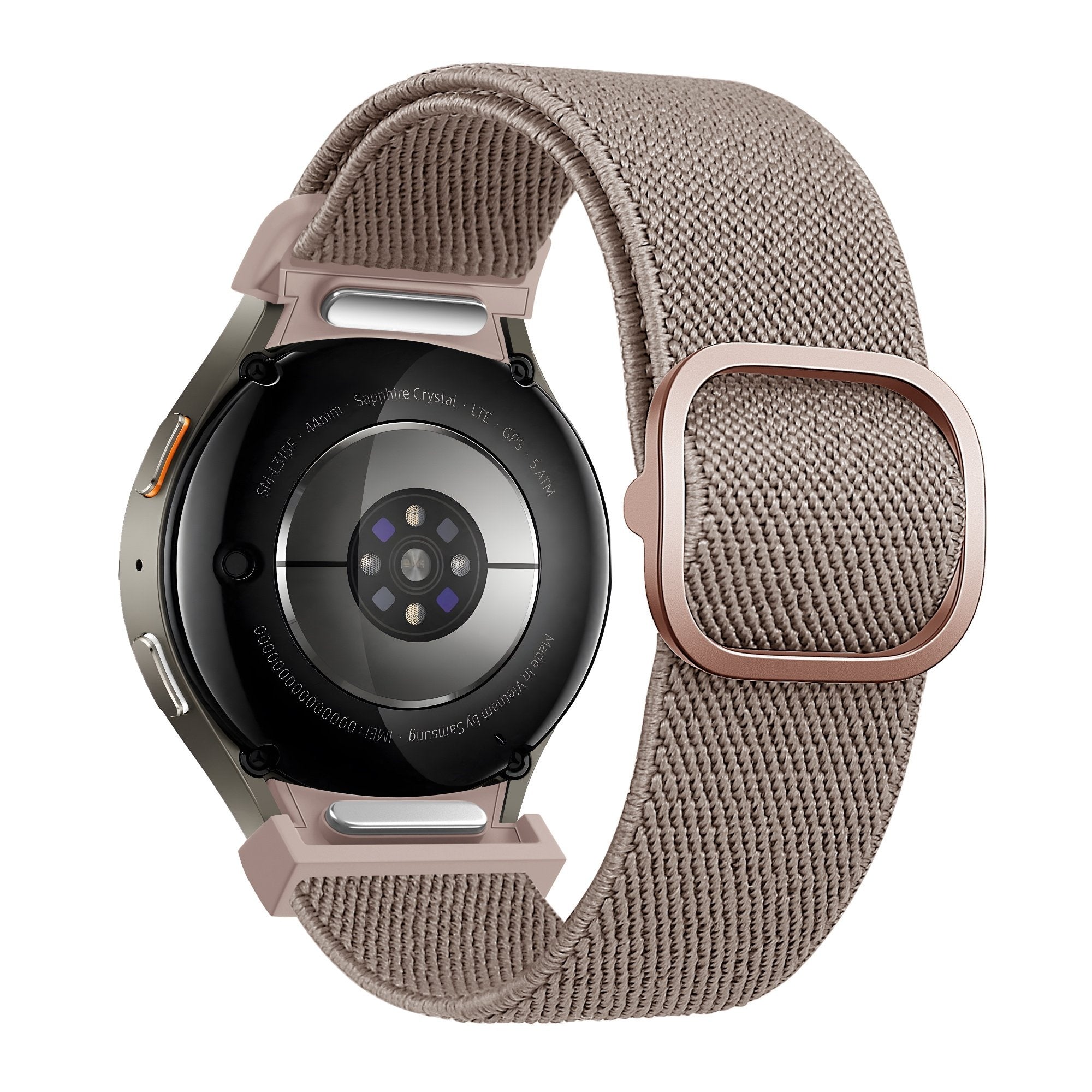 Bandz Bracelet elastique 'Easy Fit' Samsung Galaxy Watch 7 - 44mm (beige)