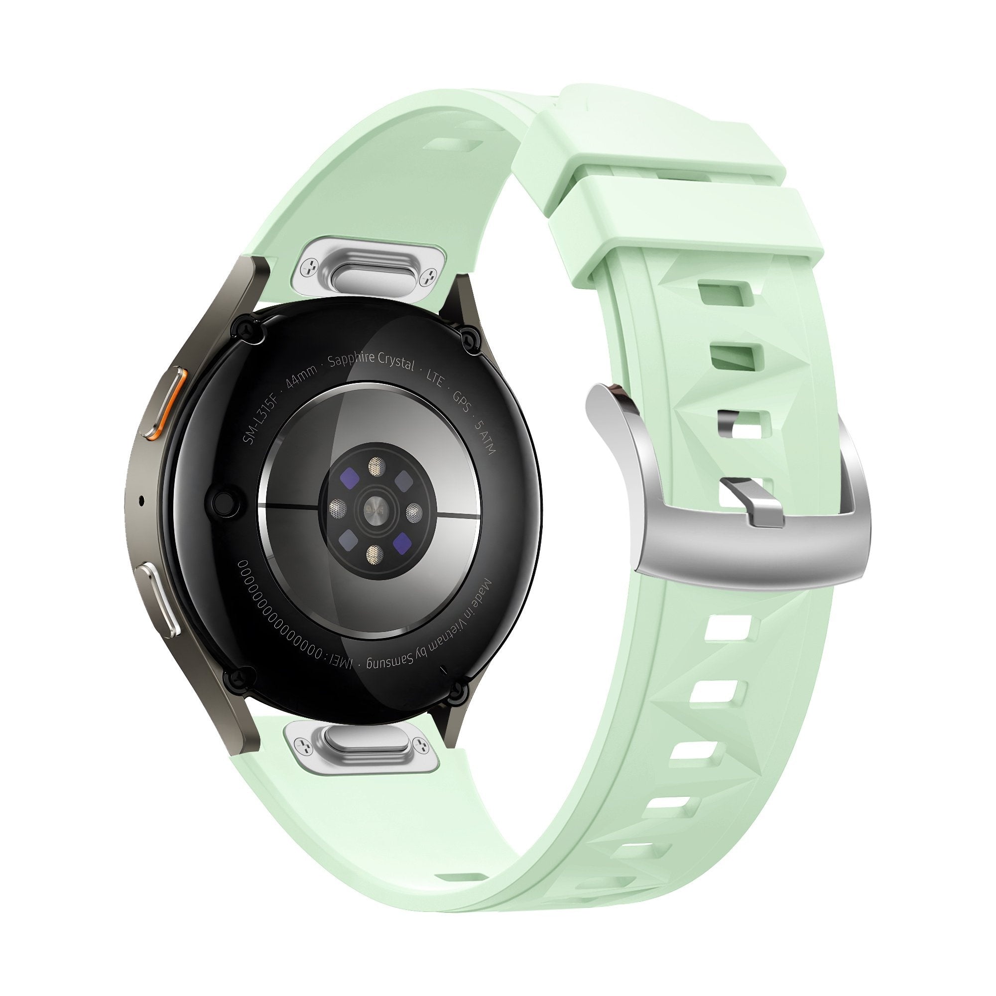 Bandz Bracelet silicone 'Easy Fit' Withings ScanWatch Light (vert clair)