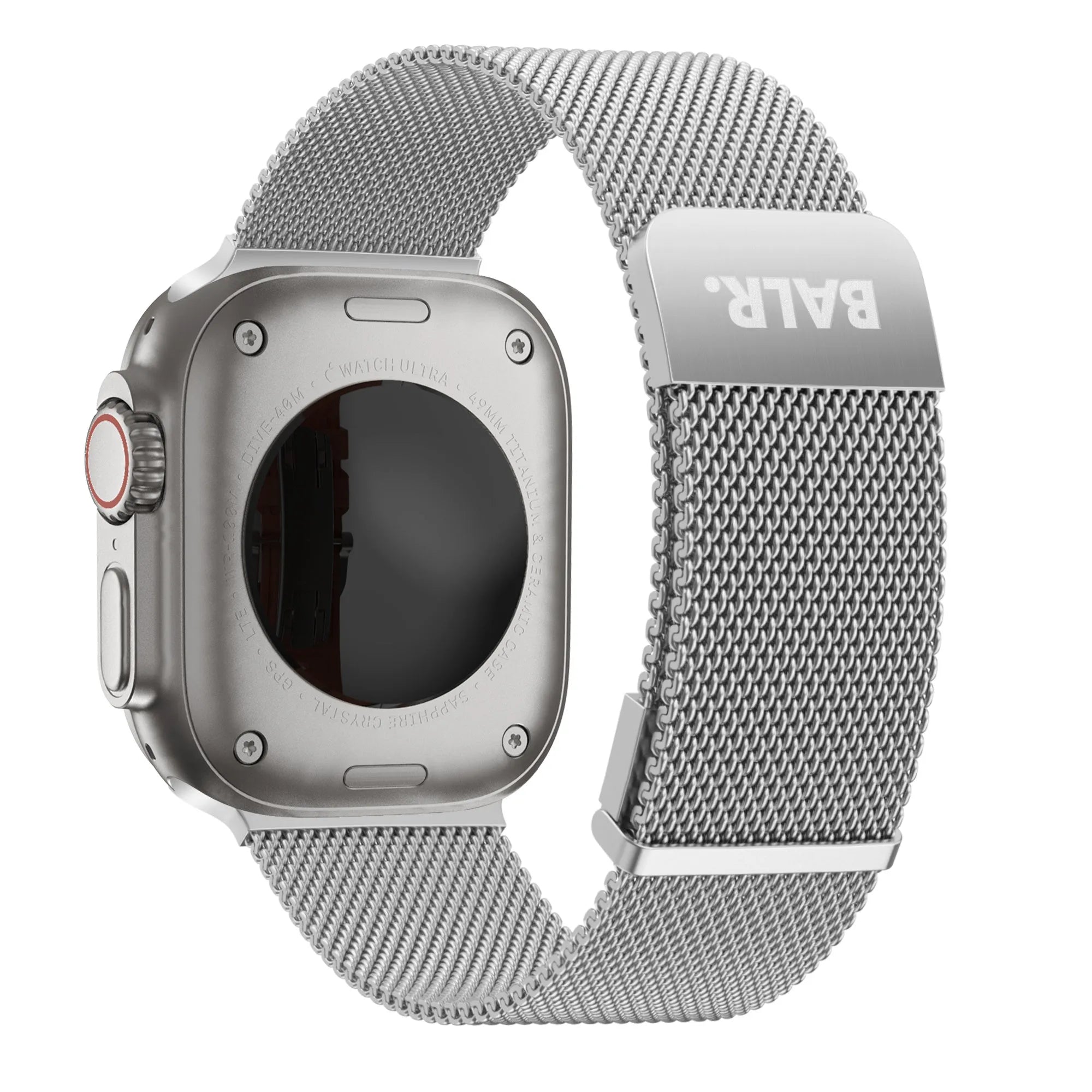 BALR. Bracelet milanais pour Apple Watch (argent)