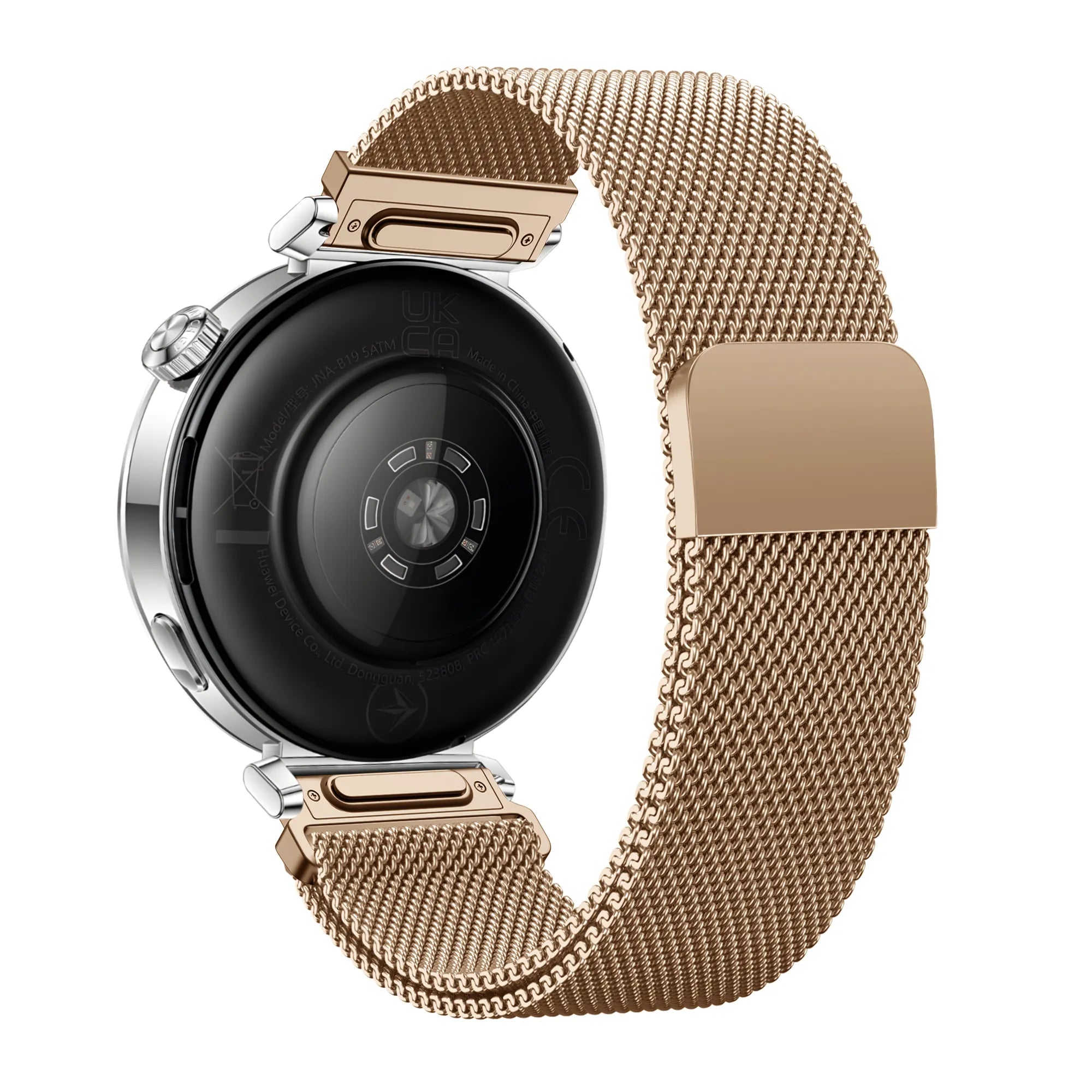 Bandz Bracelet milanais 'Easy fit' Huawei Watch GT 5 Pro - 42mm (or rose)