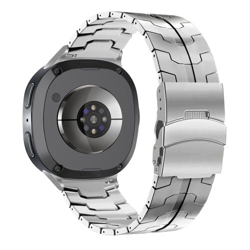 Bandz Bracelet titane 'Iron' Samsung Galaxy Watch 8 Classic (argent)
