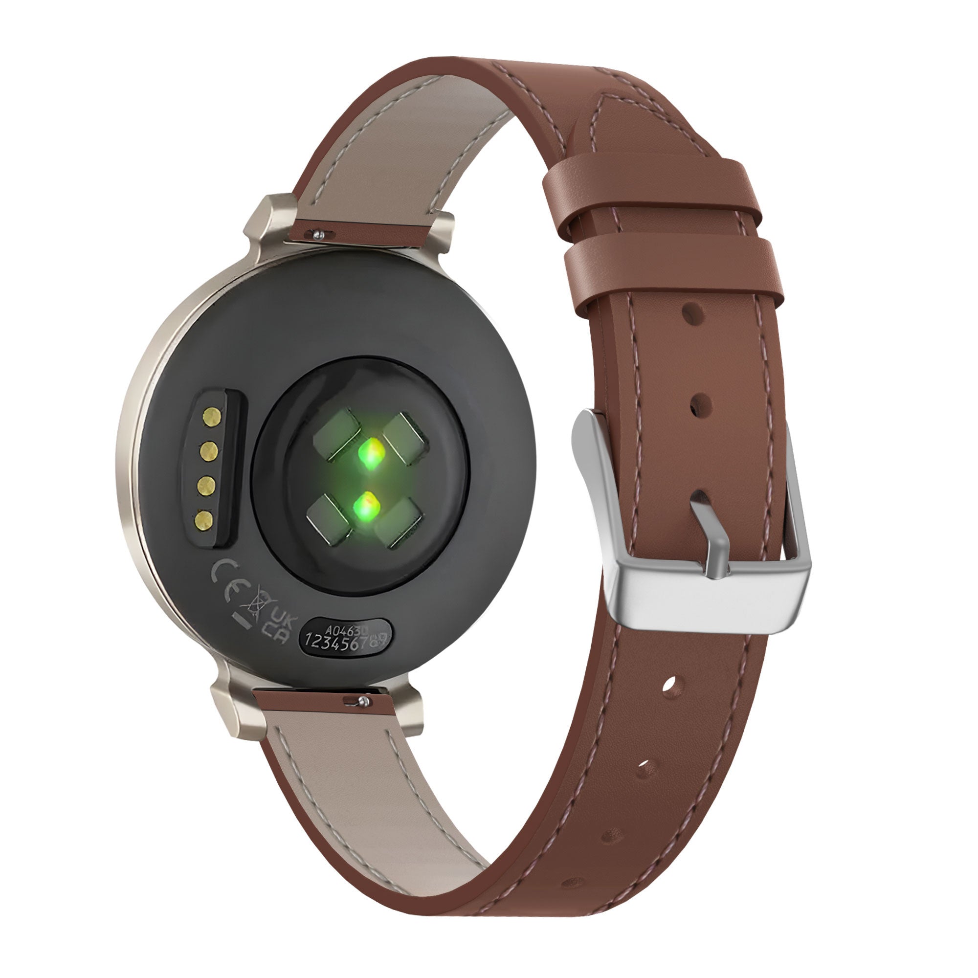 Bracelet montre cuir 14mm - universal (marron)