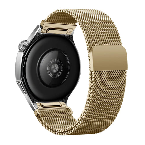 Bandz Bracelet milanais 'Easy fit' Amazfit Bip 3 Pro (or)