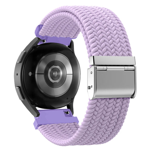 Bandz Bracelet nylon tressé Garmin Approach S40 (violet clair)