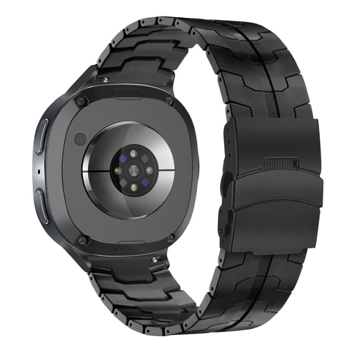 Bandz Bracelet titane 'Iron' Samsung Galaxy Watch 8 - 40mm (noir)