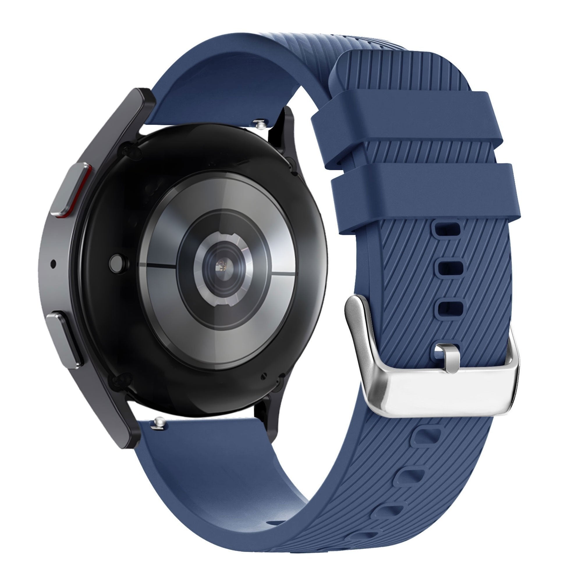 Bandz Bracelet silicone 'Deluxe' Huawei Watch GT 5 Pro 46mm (bleu foncé)