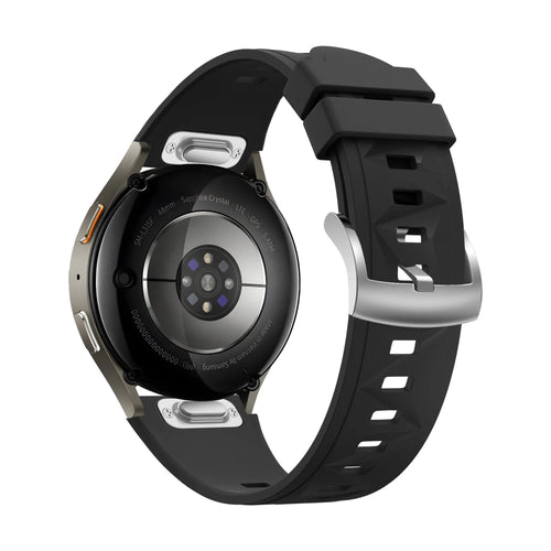 Bandz Fossil Gen 5e - 42mm Silicone Strap 'Easy Fit' (Black)