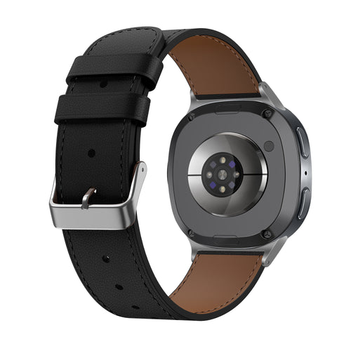 Bracelet cuir Modern Samsung Galaxy Watch 8 - 44mm (noir)