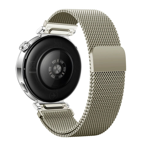 Bandz Huawei Watch GT 6 - 41mm Milanese Strap 'Easy fit' (Starlight)