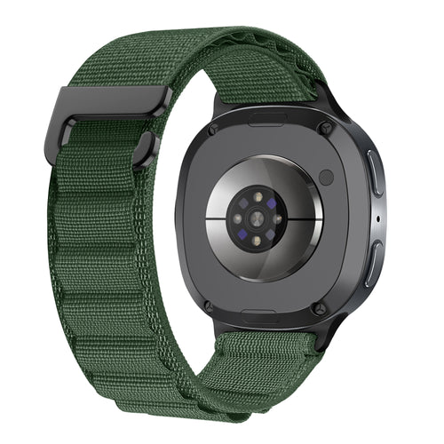 Bracelet Alpine Samsung Galaxy Watch 8 Classic (vert militare)