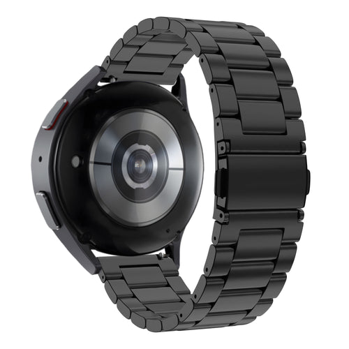 Bandz Bracelet acier 'Classic' Huawei Watch 5 - 46mm (noir)