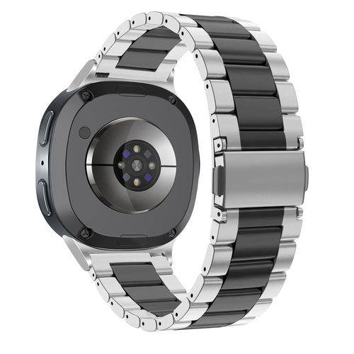 Bandz Bracelet acier 'Classic' Samsung Galaxy Watch 8 - 40mm (argent/noir)