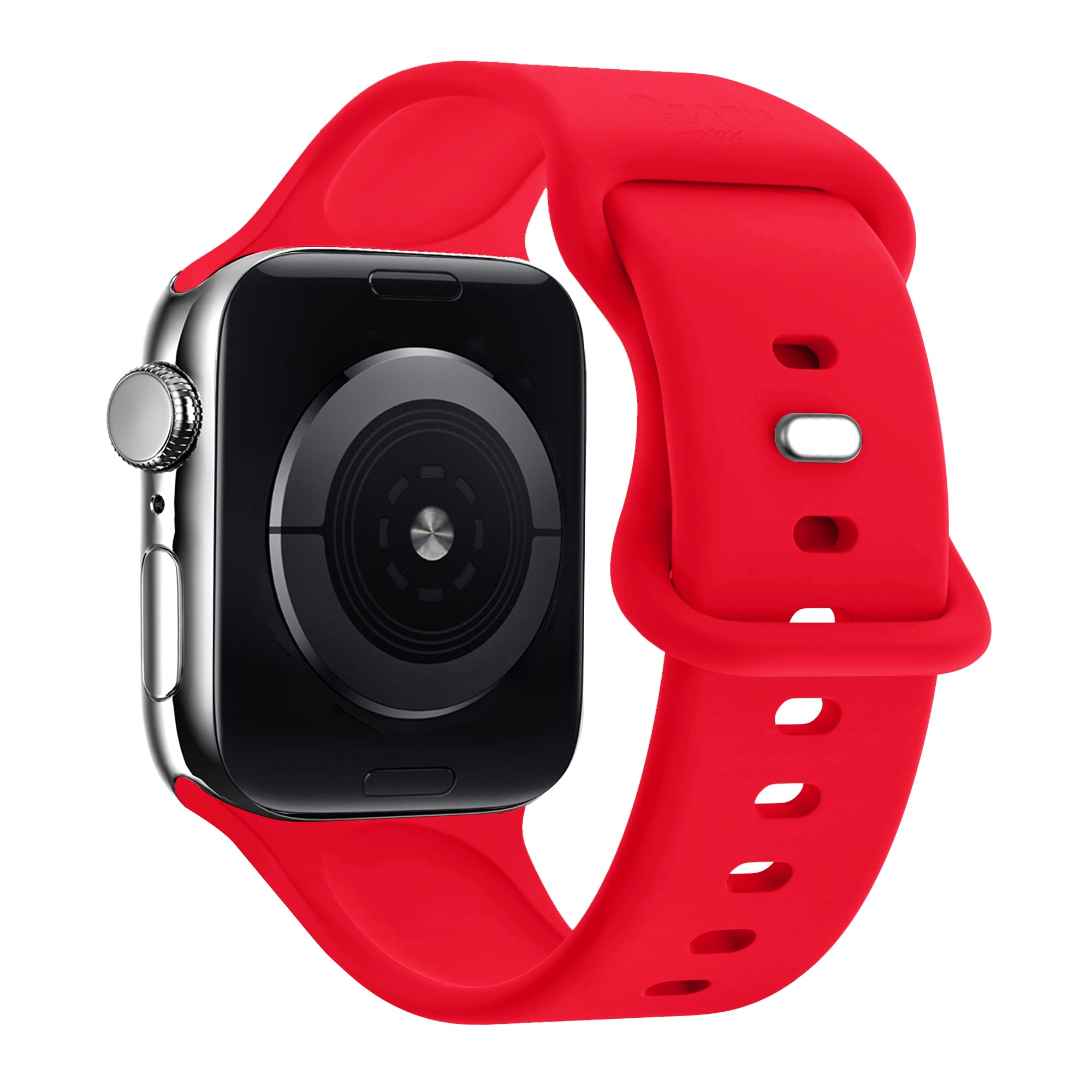 xoxo Wildhearts Bracelet silicone Apple Watch (rouge)