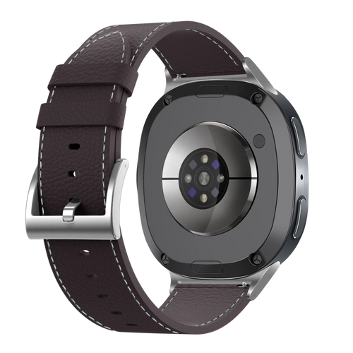 Bracelet cuir Samsung Galaxy Watch 8 - 40mm (cafe marron)