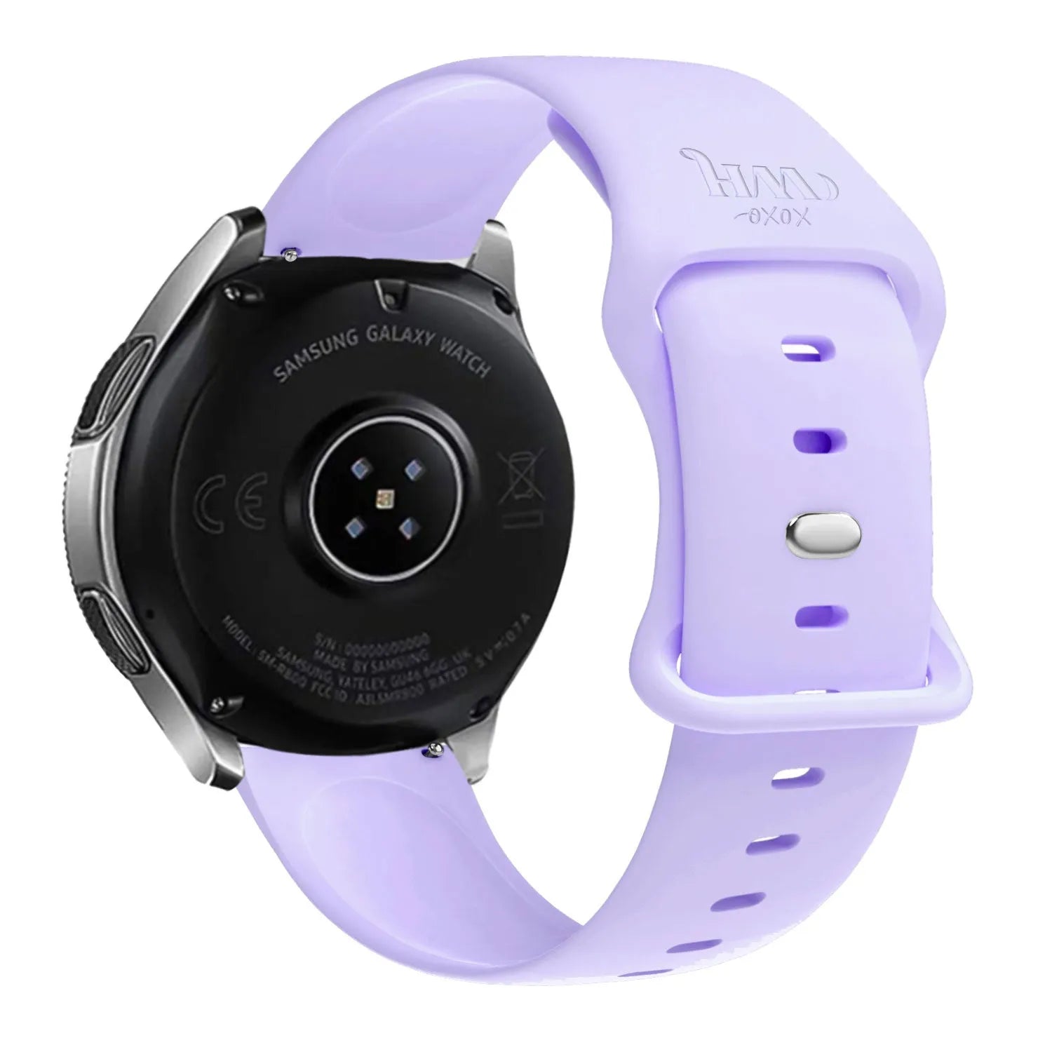 Bracelet silicone xoxo Wildhearts Amazfit GTS 3 (lilas)