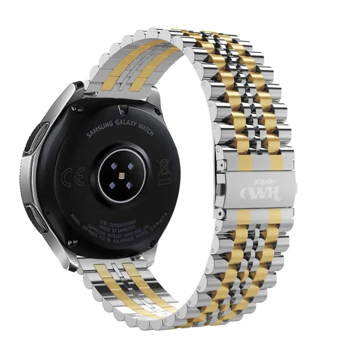 Bracelet acier xoxo Wildhearts Amazfit GTS 2 (argenté/doré)