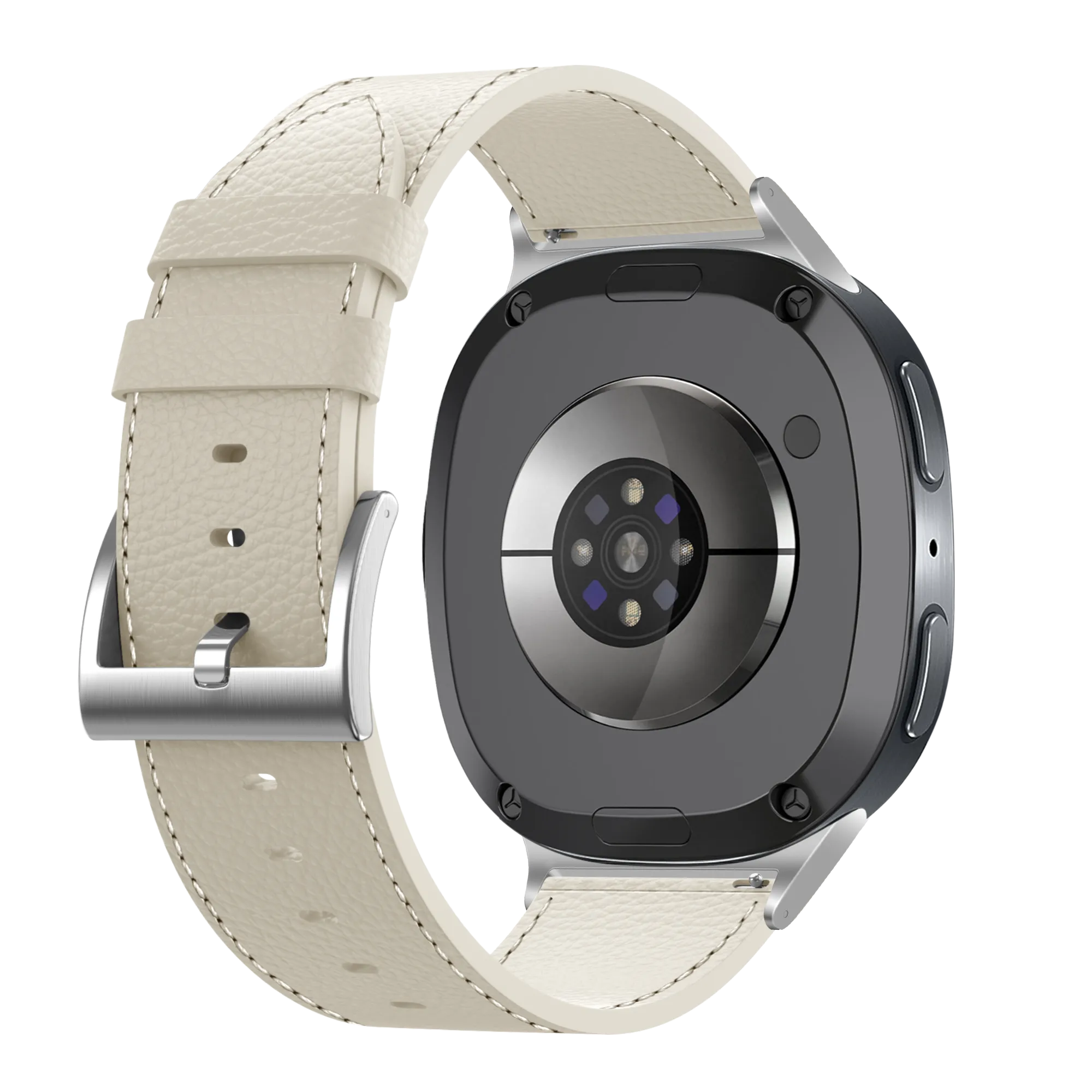 Bracelet cuir Samsung Galaxy Watch 8 - 40mm (beige)