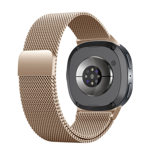 Bracelet milanais Samsung Galaxy Watch 8 Classic (rose-doré)