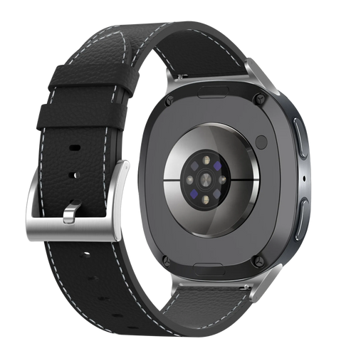 Bracelet cuir Samsung Galaxy Watch 8 - 40mm (noir)