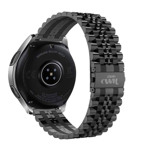 Bracelet acier xoxo Wildhearts Huawei Watch GT 3 Pro 46mm (noir)